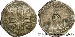 LOUIS XIV THE SUN KING Quinzain aux huit L 1695 Bordeaux