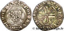 CHARLES VII LE VICTORIEUX Blanc à la couronne n.d. Troyes