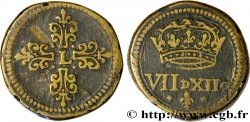 LOUIS XIII Poids monétaire pour le franc de forme circulaire n.d.