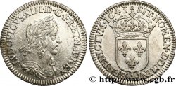 LOUIS XIII Douzième d écu, buste drapé et cuirassé (2e buste de Jean Warin) 1643 Paris, Monnaie de Matignon