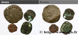 LOTTE Lot de 4 monnaies royales  n.d. s.l.