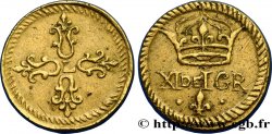 LOUIS XIII  Poids monétaire pour le franc de forme circulaire n.d.  fVZ