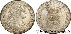 LOUIS XV DIT LE BIEN AIMÉ Écu dit de France-Navarre 1718 Nantes
