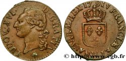 LOUIS XVI Demi-sol dit à l écu 1791 Lille