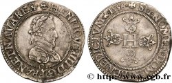 HENRI IV LE GRAND Demi-franc, 1er type de Saint-Lô 1596 Saint-Lô