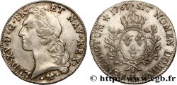 LOUIS XV DIT LE BIEN AIMÉ Écu aux branches d’olivier, tête ceinte d’un bandeau 1767 Bayonne