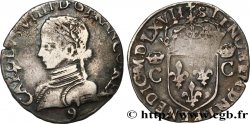 CHARLES IX Demi-teston, 2e type 1567 (MDLXVII) Rennes