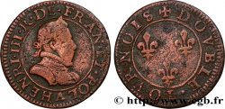 HENRI III Double tournois, 1er type de Paris n.d. Paris, Moulin des Étuves