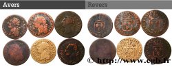 LOUIS XVI Sols dits à l écu , lot de 6 ex. n.d. Ateliers divers