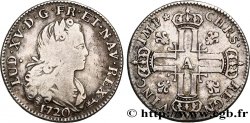 LOUIS XV THE BELOVED Petit louis d argent 1720 Paris