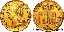 LOUIS XVI Louis d or dit aux écus accolés 1786 Lille