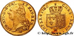 LOUIS XVI Double louis d’or aux écus accolés 1786 Bordeaux XF