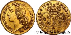 LOUIS XV DIT LE BIEN AIMÉ Louis d’or aux écus ovales, tête ceinte d’un bandeau 1741 Paris TTB+