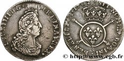 LOUIS XIV LE GRAND OU LE ROI SOLEIL Douzième d écu aux insignes 1702 Paris TB+