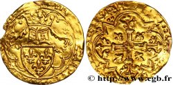 CHARLES VI LE FOU OU LE BIEN AIMÉ Demi-heaume d’or n.d. La Rochelle