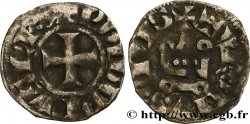 PHILIP IV THE FAIR Denier tournois à l 0 long n.d. s.l.