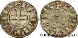 PHILIP III THE BOLD AND PHILIP IV THE FAIR Denier tournois à l O rond n.d. s.l.
