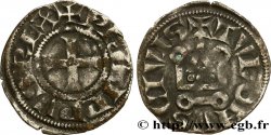 PHILIP III THE BOLD AND PHILIP IV THE FAIR Denier tournois à l O rond n.d. s.l.