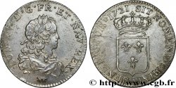 LOUIS XV THE WELL-BELOVED Tiers d écu de France 1721 Paris