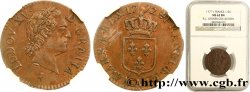 LOUIS XV DIT LE BIEN AIMÉ Demi-sol dit à la vieille tête 1772 Paris