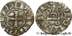 PHILIPPE III LE HARDI ET PHILIPPE IV LE BEL - MONNAYAGE COMMUN (à partir de 1280) Denier tournois à l O rond n.d. s.l.