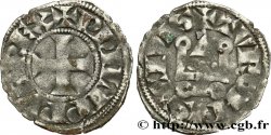 PHILIP III THE BOLD AND PHILIP IV THE FAIR Denier tournois à l O rond n.d. s.l.