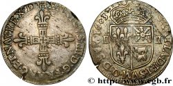 HENRY IV Quart d écu de Béarn 1603 Pau