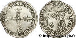HENRI IV LE GRAND Quart d écu de Navarre 1590 Saint-Palais