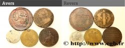 LOTS Lot de cinq monnaies de la Révolution française n.d. s.l.