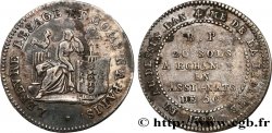 CONFIANCE (MONNAIES DE...) 20 sols de Lefèvre Lesage et Cie 1792 Paris TB+