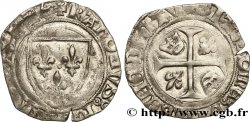 CHARLES VI LE FOU OU LE BIEN AIMÉ Blanc dit guénar n.d. Dijon ou Chalon-sur-Saône