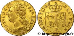 LOUIS XVI Louis d or dit aux écus accolés 1785 Lyon