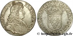 LOUIS XIV THE SUN KING Écu à la cravate, 1er type 1680 Rennes