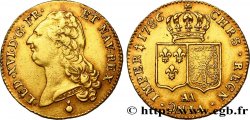 LOUIS XVI Double louis d’or aux écus accolés 1786 Metz