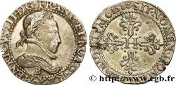 HENRI III Franc au col plat 1582 Rouen