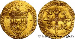 FRANÇOIS IER LE RESTAURATEUR DES LETTRES Écu d or au soleil, 5e type n.d. Bayonne TB+