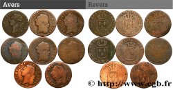 LOUIS XVI Sols dits à l écu , lot de 8 ex. n.d. Ateliers divers