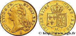 LOUIS XVI Double louis d’or aux écus accolés 1786 Metz