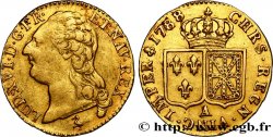 LOUIS XVI Louis d or dit aux écus accolés 1788 Paris