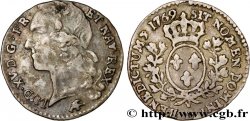LOUIS XV THE WELL-BELOVED Dixième d écu dit “au bandeau” 1769 Lyon