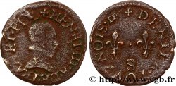 HENRY III Denier tournois, type de Troyes n.d. Troyes