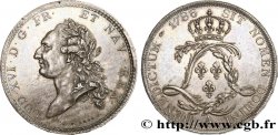 LOUIS XVI Écu dit  de Calonne , frappe à trois pans de virole 1786 Paris AU/MS