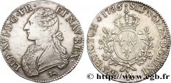 LOUIS XVI Écu aux branches d olivier 1785 Orléans AU