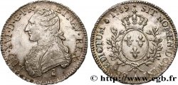 LOUIS XVI Écu aux branches d olivier 1789 Paris AU