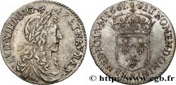 LOUIS XIV THE SUN KING Douzième d écu au buste juvénile, 1er type 1661 Saint-André de Villeneuve-lès-Avignon