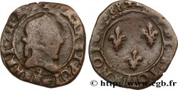 HENRY III Double tournois, type de Rennes 1588 Rennes