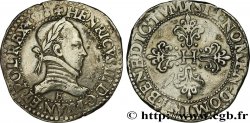 HENRY III Franc au col plat 1578 Tours