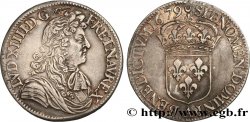 LOUIS XIV THE SUN KING Écu à la cravate, 1er type 1679 Paris