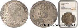 LOUIS XV DIT LE BIEN AIMÉ Écu dit  de France-Navarre  1719 Riom SUP