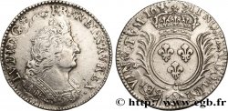 LOUIS XIV LE GRAND OU LE ROI SOLEIL Quart d écu aux palmes 1693 Paris